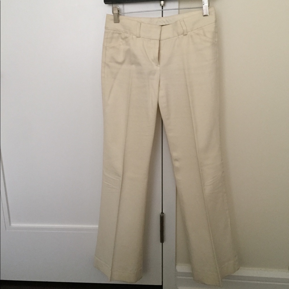 Theory Cream pants 28” waist
